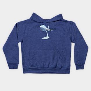 Cartoon airplane Kids Hoodie